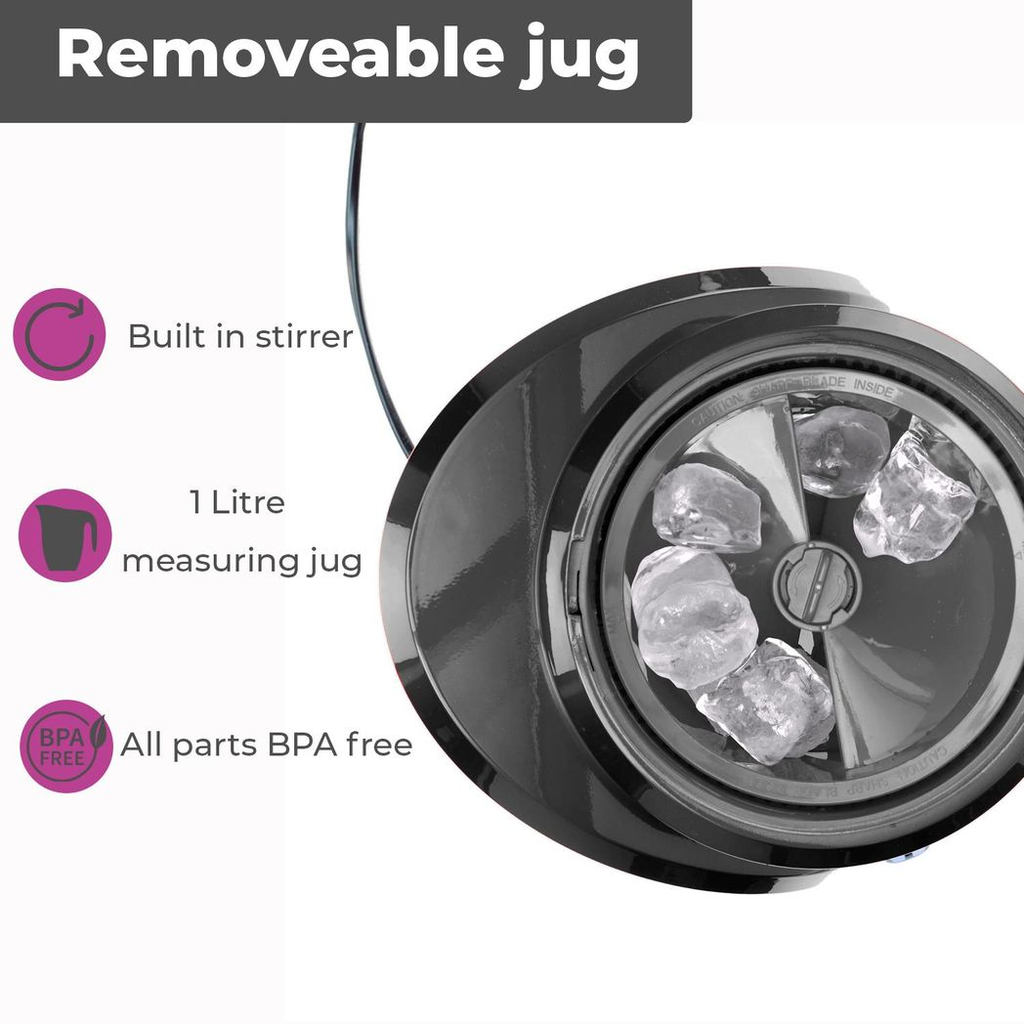Neo Grey and Copper Ice Crusher Slush Machine